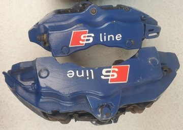 фото thumb №9, Audi q7 4l s-line суппорт зажимы тормозные перед зад brembo комплект