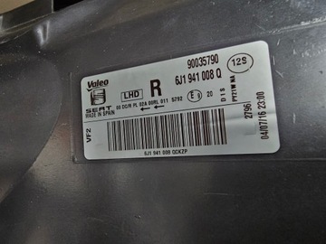 фото thumb №10, Лампа передня права праві перед seat ibiza iv 4 ксенон led eu 6j1941008q