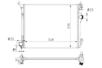 фото thumb №2, Радиатор двигателя wody renault grand scenic iv megane #petrolhead pro+ kit5