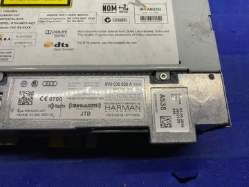 фото thumb №8, Audi s3 8v a3 считыватель навигации мультимедиа mmi harman кардон 8v0035026a