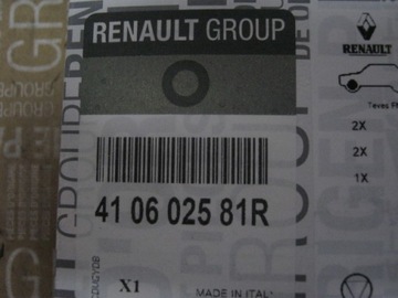 фото thumb №11, Тормозные колодки тормозные renault clio iv перед оригинал