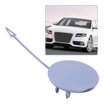 фото thumb №16, Кришка передньої бампера бампер заглушка фаркоп abs сірий 8e0807241c