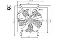 фото thumb №1, Nissens вентилятор радиатора с корпус honda cr-