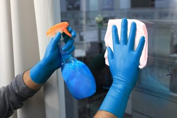 Перчатки ANSELL 93-283 MICROFLEX NITRILE прочные L