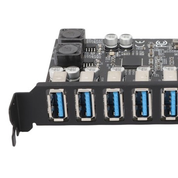 7-портовая плата расширения PCI 7-портовый USB 3.2 Gen1 5 Высокоскоростная передача