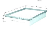 фото thumb №1, Knecht фильтр воздуха land rover discovery iii di