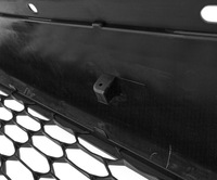 фото thumb №9, Решётка радиатора бампера do honda fit 2015-2020 71102t5ra00 центральная матовый szary