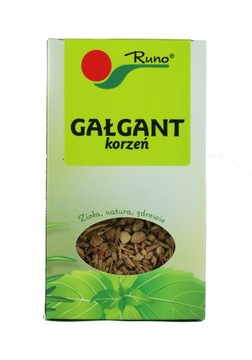 Galgant korzeń 50g Runo WZMACNIA SERCE ŁAGODZI BÓL
