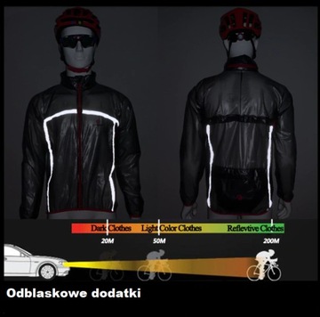 Kurtka WODOODPORNA Kolarska X-TIGER NA ROWER