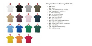KOSZULKA T-SHIRT PREZENT 40 URODZINY 50 60 70