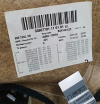 фото thumb №9, Оббивка обшивка двері правий перед bmw 7 e65 euro