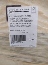 фото thumb №6, Головка iveco stralis trakker astra 5802530369 cursor 13 euro 3/4/5