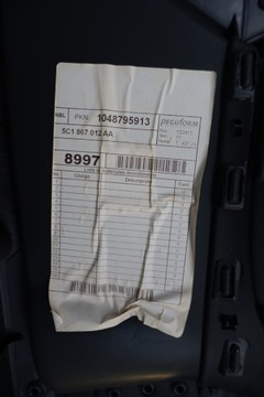 фото thumb №7, Vw beetle 5c обивка боковина дверь правый перед правая передняя 1x ambiente