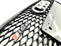 фото thumb №3, Audi a4 b8 rs4 решітка радіатора 2012-2015 версія з pdc
