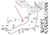 фото thumb №9, Bmw 3 coupe e92 fuel feed line 2284752 16122284752