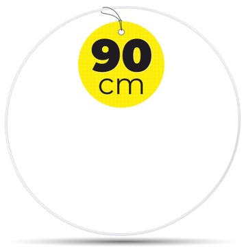 Белое кольцо для ловцов снов 90 см - ЛОВЕЦ СНОВ