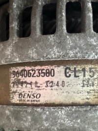 Генератор peugeot citroen 9640623580 1.4 hdi Оригинал, фото thumb