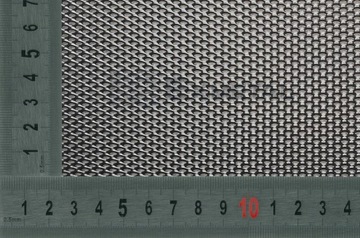 Алюминиевая сетка, черная, мелкая сетка 1x2 м (6x3)