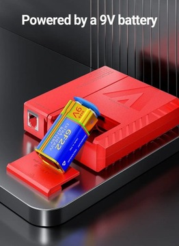 КАБЕЛЬНЫЙ ТЕСТЕР ТЕСТЕР СЕТЕВЫХ КАБЕЛЕЙ RJ45 И RJ11 UTP/STP AMPCOM