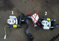 фото thumb №1, Renault clio iii 5d pas безпеки натягувач