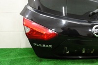 фото thumb №7, Nissan pulsar крышка багажника задняя комплектная стекло лампы камера 2014-