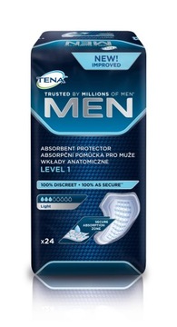 Анатомические вставки TENA MEN Level 1 LIGHT 24 шт.