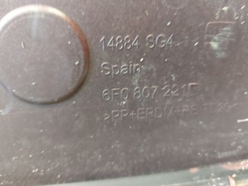 фото thumb №14, Seat ibiza v 6f0 бампер перед 6f0807221d оригинал