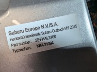 фото thumb №11, Subaru outback 2014-2018 накладка бампера задняя