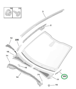фото thumb №10, Оригінальний номер peugeot 96748542xt кришка/захист