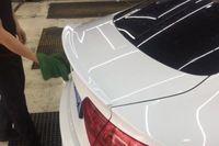 фото thumb №8, Спойлер na крышка багажника спойлер do audi a5 8t 2007-2016 sportback чёрный блеск