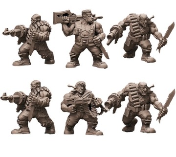 Огры-бойцы джунглей различных моделей — Avatars of War