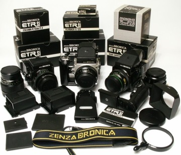 Bronica magazynek z szyberkiem na wkłady 120 i 220 do ETR / ETRS / ETRSi