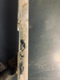 фото thumb №2, Mercedes w116 se молдинг рамка хром вертикальная дверь правый задняя