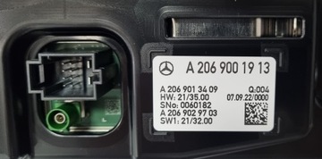 MERCEDES A2069001913 ЭКРАН ДИСПЛЕЯ СЧЕТЧИК ЧАСОВ СОВЕРШЕННО НОВЫЙ