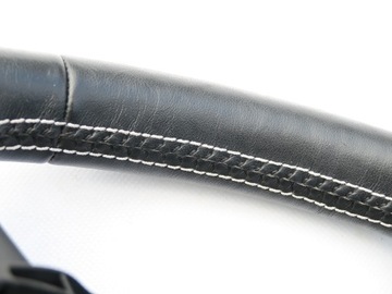 фото thumb №16, Кермо шкіра чорна білий szwy audi a8 s8 d3