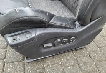 фото thumb №5, Citroen c5 iii рестайлинг сиденье водителя левый полукожа массаж европа