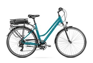 ЭЛЕКТРОВЕЛОСИПЕД ROMET GAZELA RM SEA-SILVER FRAME 20