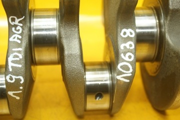 фото thumb №6, Wał коленчатый з вкладыши номинал vw golf iv audi skoda 1.9 tdi agr 038c