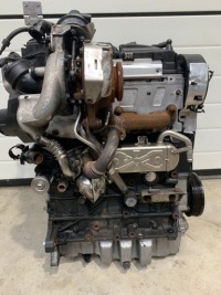 фото thumb №8, Двигатель комплектный 1.6 tdi cay audi vw seat skoda 164 tys.km малый термостат