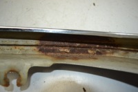 Mercedes w116 wąs уголок бампера левый перед Недорого, фото thumb