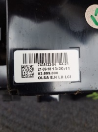 Mini cooper f56 рестайлінг  фара ліва задня задній led європа Доставка, фото thumb