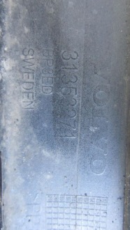 Купить Volvo v60 накладка бампера задняя задняя 10-, фото thumb