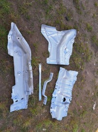 фото thumb №1, Mercedes w206 1,5 kombi защита тепловые низ kpl