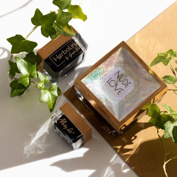 2+1 НАБОР HERBALINE GEL 15g + X-BOND BASE 10g + TOP CONFETTI 5g БЕСПЛАТНО