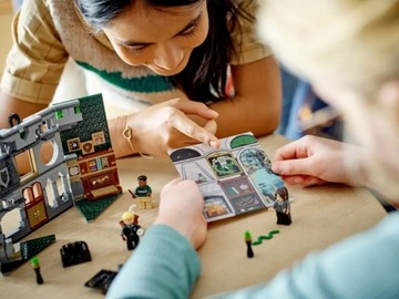 LEGO HARRY POTTER FLAGA SLYTHERIN 76410 349 ELEMENTÓW KLOCKI LEGO 9+ ZESTAW