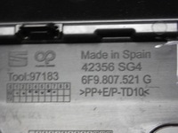 фото thumb №9, Seat arona 2017+ бампер задня задній дифузор спойлер