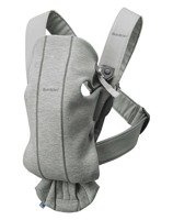BABYBJORN MINI 3D Jersey - nosidełko Jasny szary