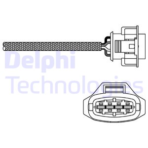 фото thumb №2, Delphi лямбда-зонд fiat stilo 1.6 05-