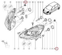 фото thumb №11, Цоколь лампочка поворот r clio 05-/modus