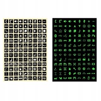 фото thumb №1, Наклейки na кнопки клавиши piktogramy